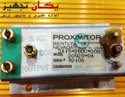سنسور مجاورتی یا پراکسیمیتی بنتلی نوادا 01-20929 Bently Nevada Proximity Sensor